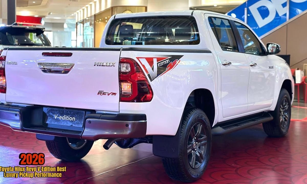 New 2026 Toyota Hilux Revo V-Edition - Best Performance Luxury Pickup Truck  - virginia taekwondo institute