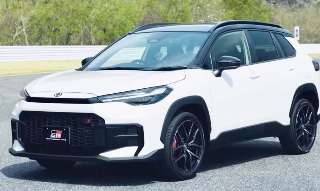 2026 The New Toyota Corolla Cross GR Sport White Color |