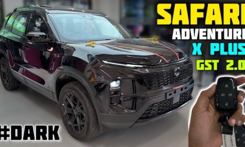 Tata Safari Adventure X Plus Dark