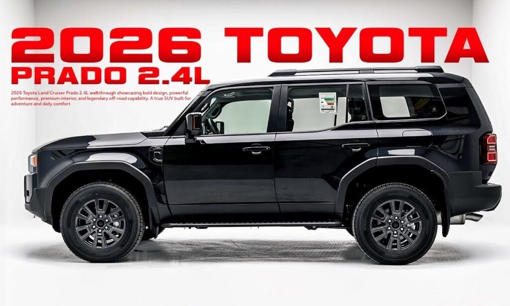 Toyota Land Cruiser Prado 2026 Premium 4WD: Luxury SUV with Advanced Features,