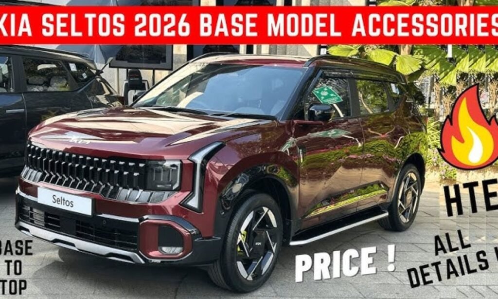 New SELTOS HTE Base Model 2026 🔥| Kia SELTOS Base