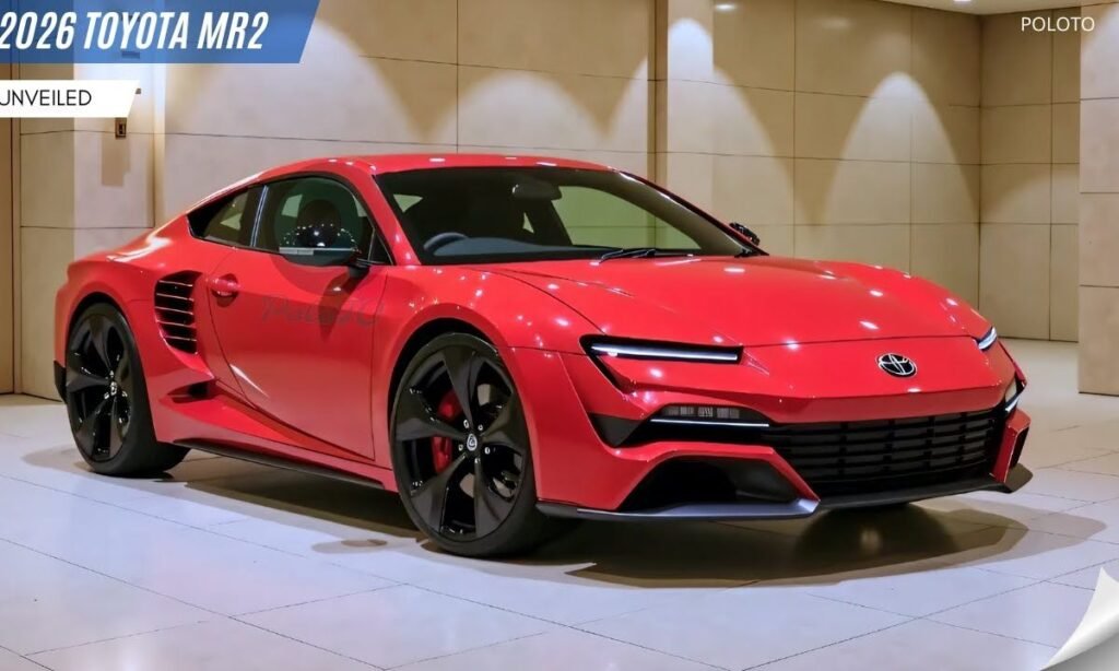 All-New 2026 Toyota MR2 Unveiled - Become the new