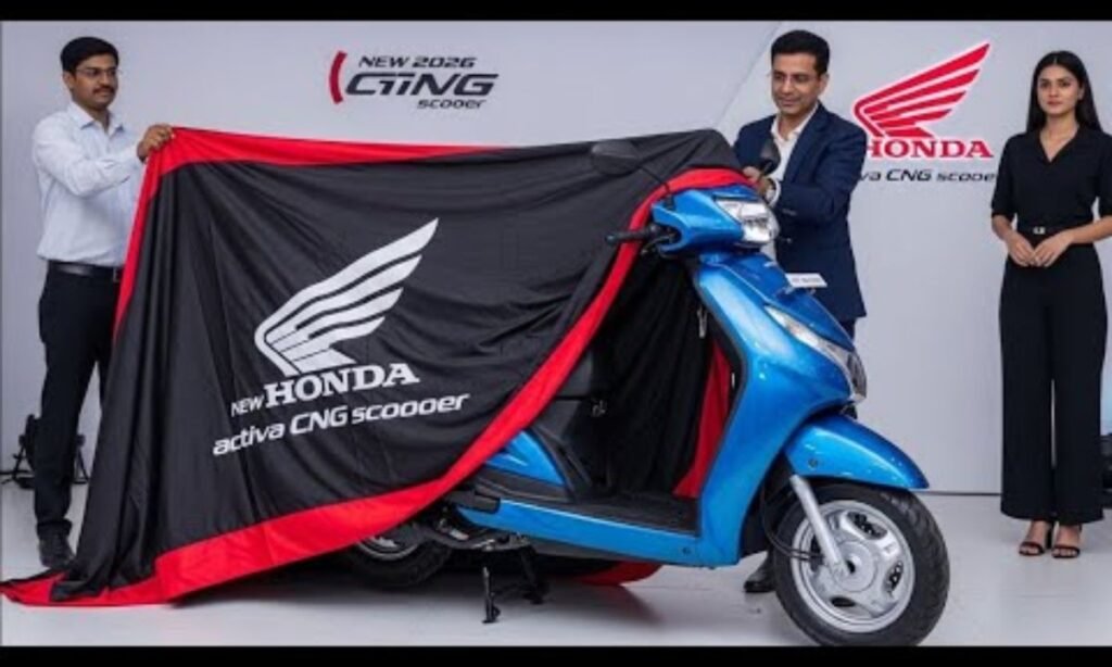 Honda Activa CNG 2026 Launched with 340 KM Mileage