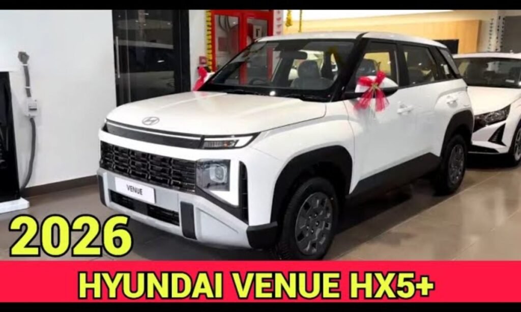 Hyundai Venue HX5 Plus 2026 | Price, Features & Mileage