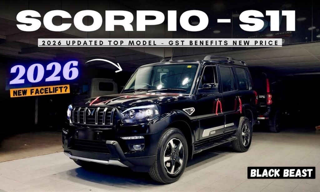 The 2026 Mahindra Scorpio Classic S11 New Updates ❤️ Top