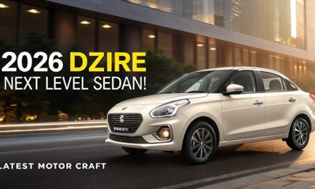 New 2026 Launched Maruti Suzuki Dzire Prime sedan : High milege,