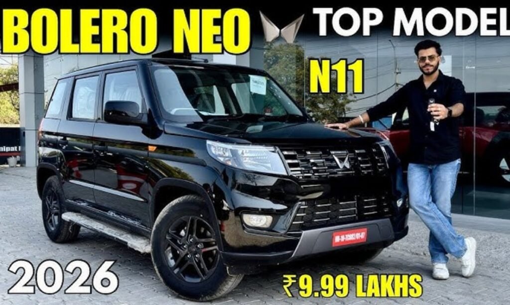 Bolero Neo 2026 – Best 7 Seater Family Car Under