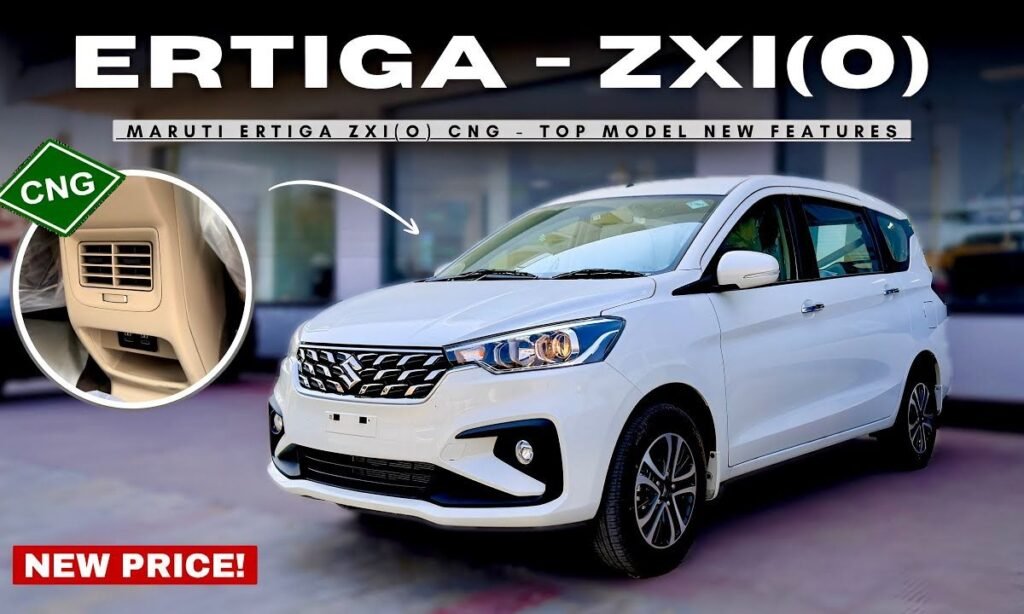 2026 MARUTI ERTIGA ZXI(O) CNG NEW UPDATES ❤️ TOP