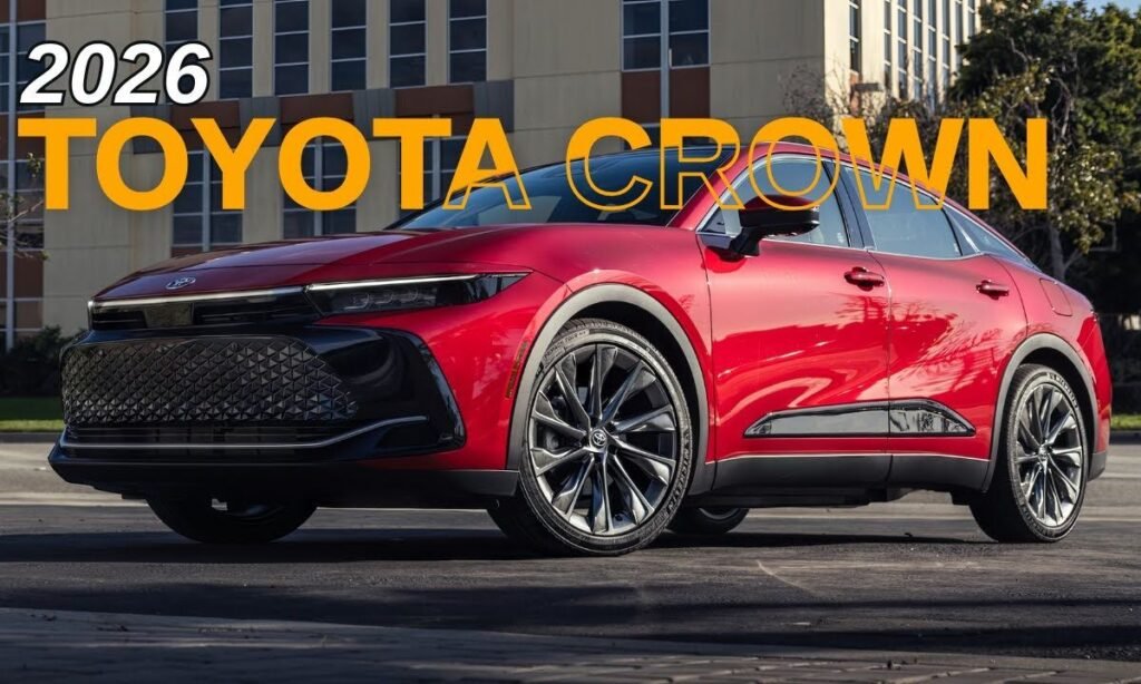 Toyota Crown 2026 Revealed: 340 HP Hybrid Power Executive