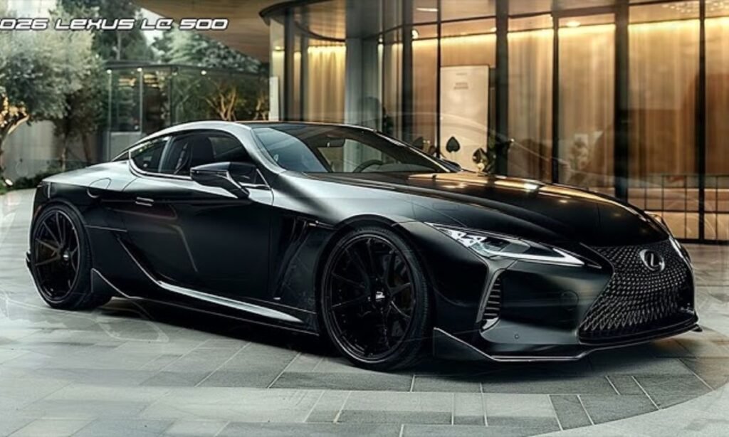 Lexus LC 500 2026 Unveiled: Enhanced Sport Performance,