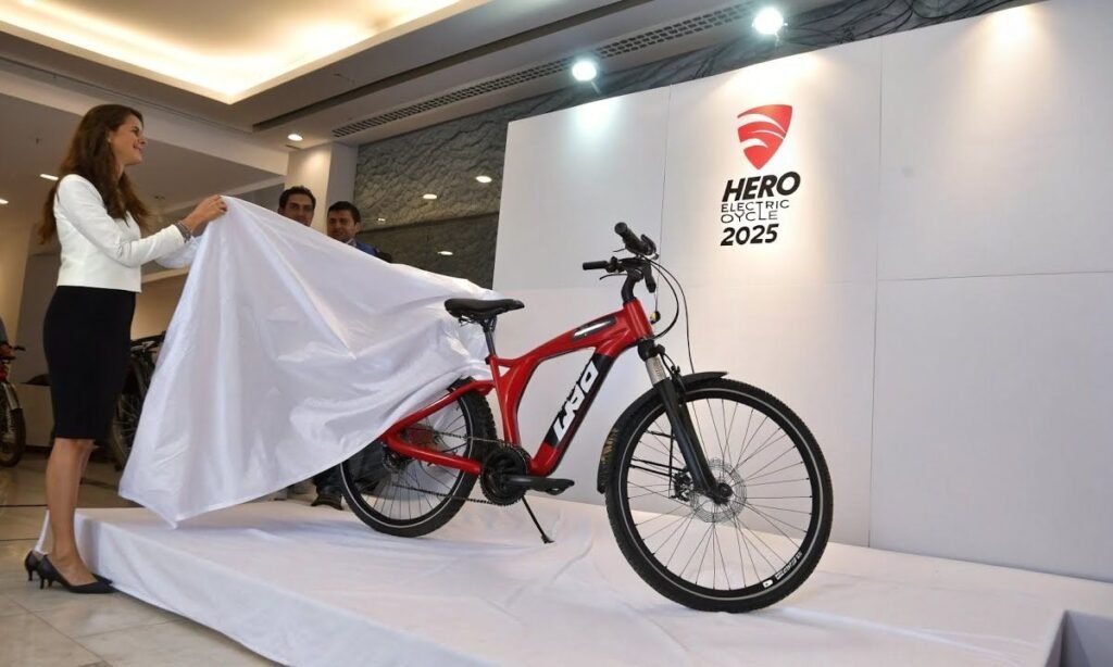 New Hero Electric Cycle with 120Km Range Features,