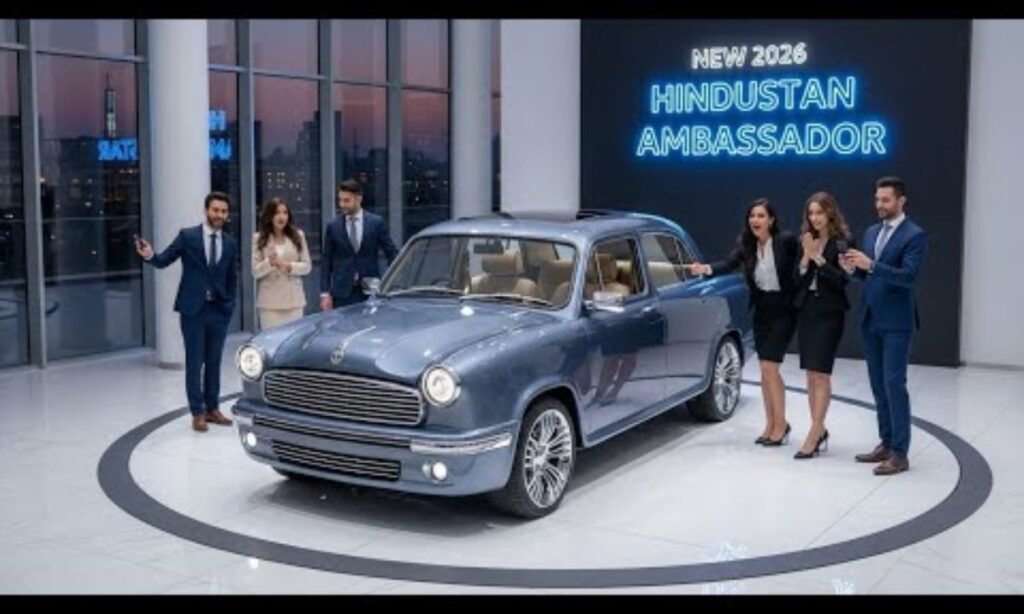 The Hindustan Ambassador 2026 India Price and Features Revealed